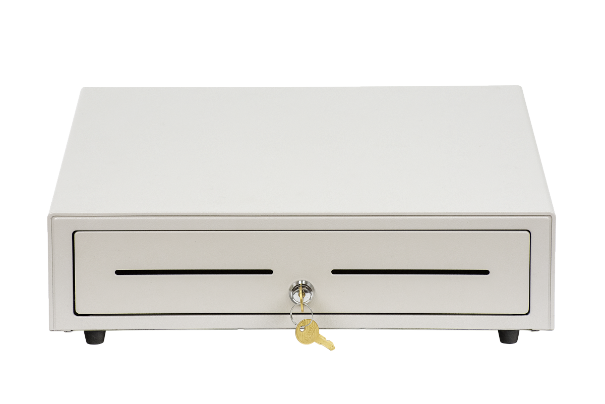 Денежный ящик АТОЛ CD-410-W белый, 410*415*100, 24V, для Штрих-ФР в Калуге