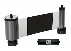 Черная лента с оверлеем (KO) на 3000 оттисков с чистящим роликом; для принтера Advent SOLID 700 в Калуге