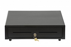 Денежный ящик АТОЛ EC-410-B черный, 410*415*100, 24V, для Штрих-ФР в Калуге